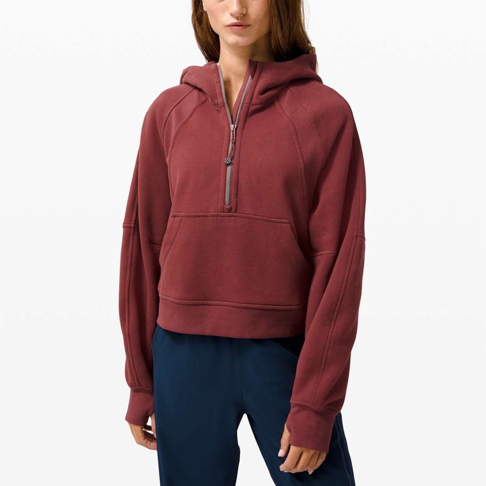 Lululemon half zip Scuba
